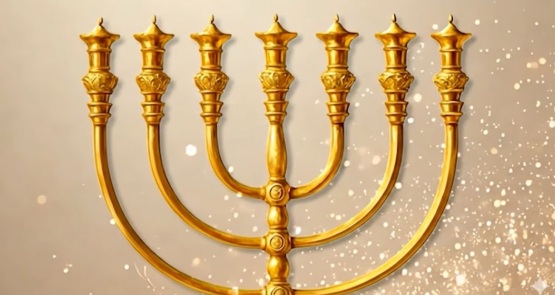 The Mishkan is the body of man, the Menorah is its soul